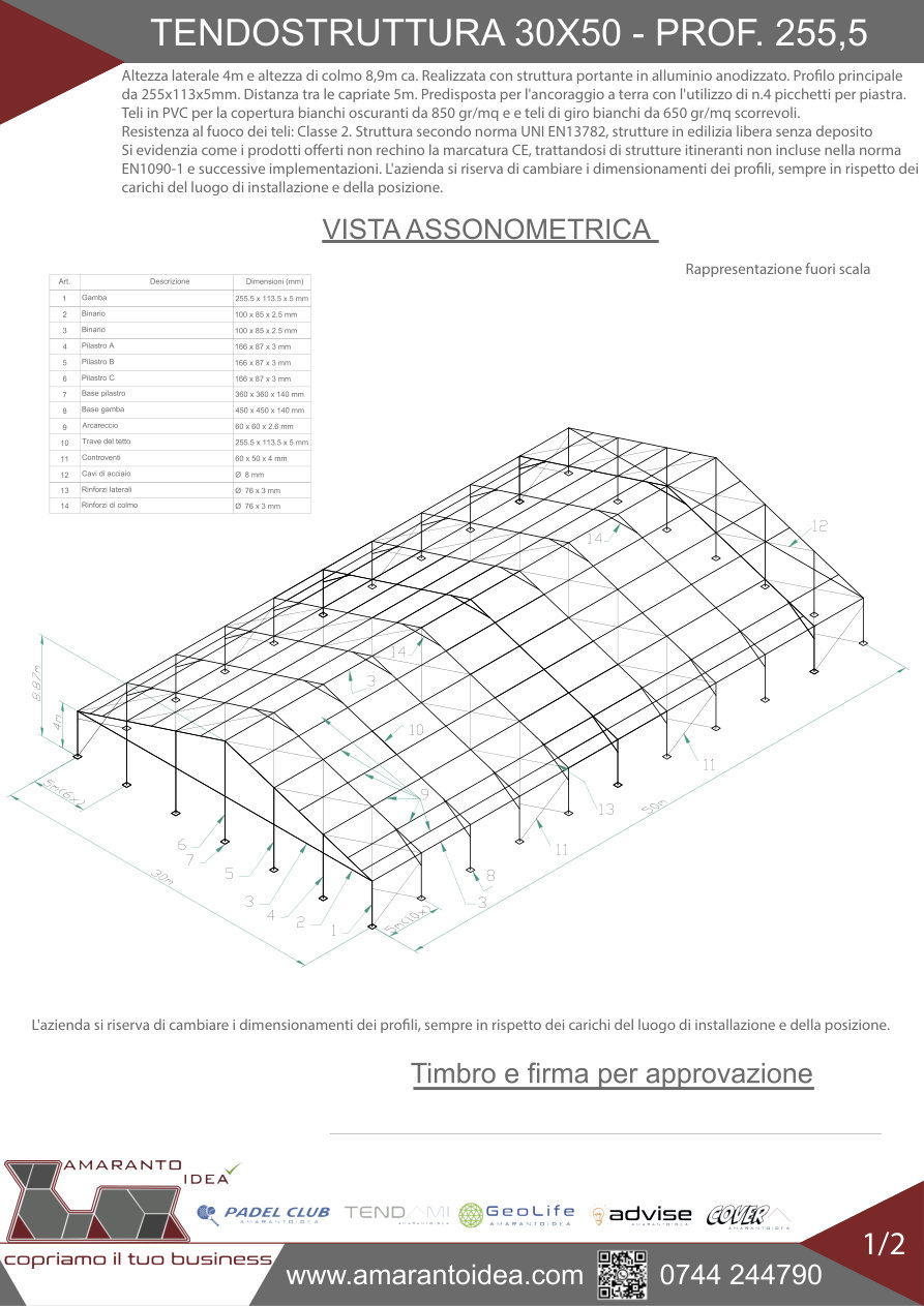Pagina Scheda Tecnica